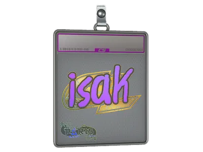 Sticker Slab | isak (Holo) | Paris 2023
