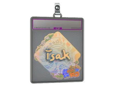 Sticker Slab | isak (Holo) | Rio 2022