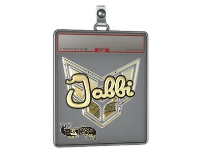 Sticker Slab | jabbi (Gold) | Paris 2023