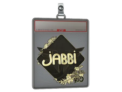 Sticker Slab | jabbi (Gold) | Rio 2022