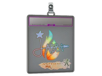 Sticker Slab | jabbi (Holo) | Antwerp 2022