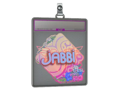 Sticker Slab | jabbi (Holo) | Rio 2022