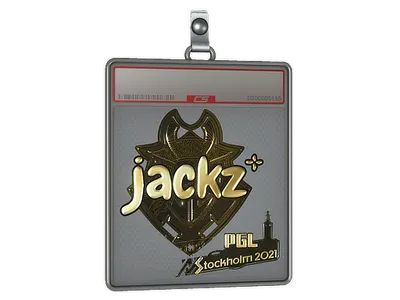 Sticker Slab | JACKZ (Gold) | Stockholm 2021