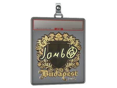 Sticker Slab | jambo (Gold) | Budapest 2025