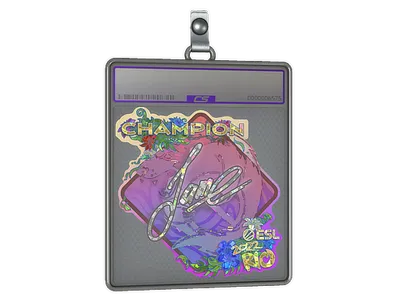 Sticker Slab | Jame (Glitter, Champion) | Rio 2022