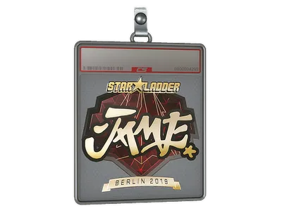 Sticker Slab | Jame (Gold) | Berlin 2019