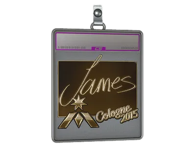 Sticker Slab | James (Gold) | Cologne 2015