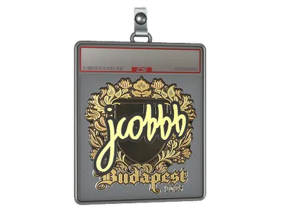 Sticker Slab | jcobbb (Gold) | Budapest 2025