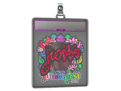 Sticker Slab | jcobbb (Holo) | Budapest 2025