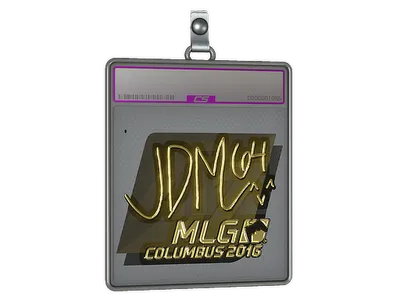 Sticker Slab | jdm64 (Gold) | MLG Columbus 2016