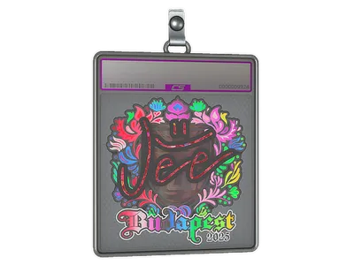 Sticker Slab | Jee (Holo) | Budapest 2025