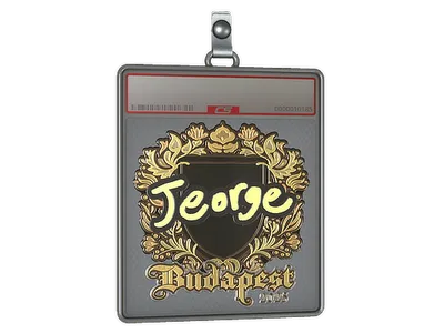 Sticker Slab | jeorge (Gold) | Budapest 2025