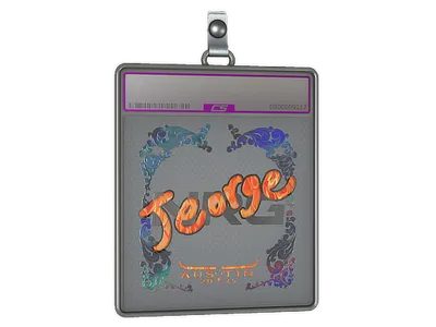 Sticker Slab | jeorge (Holo) | Austin 2025