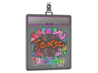 Sticker Slab | jeorge (Holo) | Budapest 2025