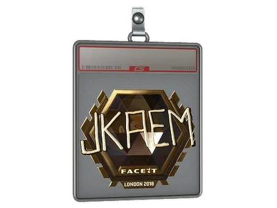 Sticker Slab | jkaem (Gold) | London 2018