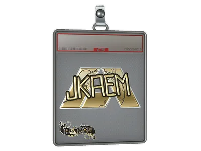 Sticker Slab | jkaem (Gold) | Paris 2023