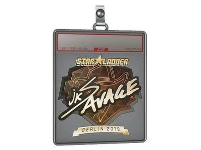 Sticker Slab | jks (Gold) | Berlin 2019