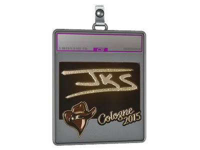 Sticker Slab | jks (Gold) | Cologne 2015