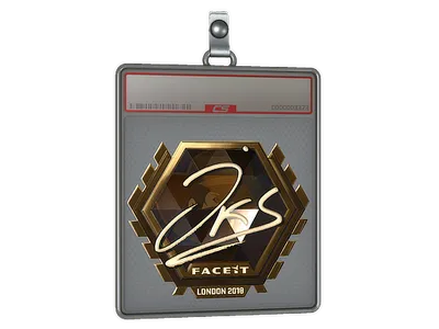 Sticker Slab | jks (Gold) | London 2018