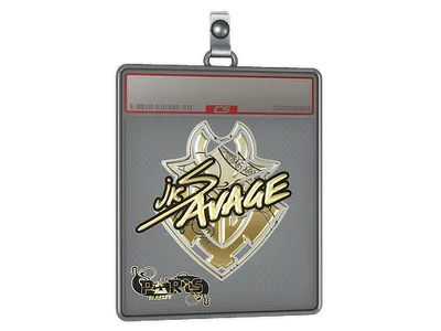 Sticker Slab | jks (Gold) | Paris 2023