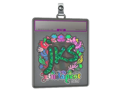 Sticker Slab | jks (Holo) | Budapest 2025