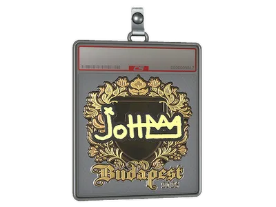 Sticker Slab | jottAAA (Gold) | Budapest 2025