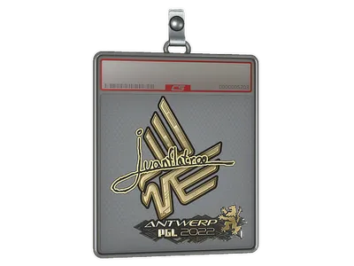 Sticker Slab | juanflatroo (Gold) | Antwerp 2022