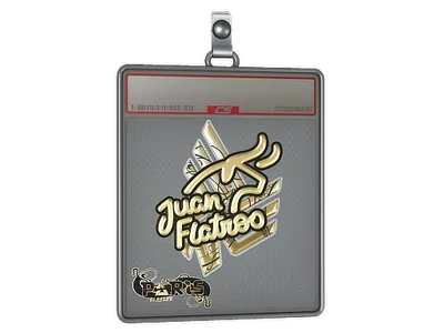 Sticker Slab | juanflatroo (Gold) | Paris 2023