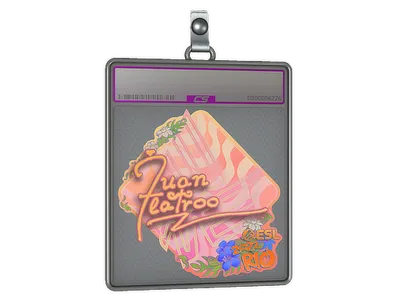 Sticker Slab | juanflatroo (Holo) | Rio 2022