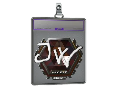 Sticker Slab | JW (Foil) | London 2018