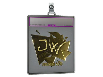 Sticker Slab | JW (Gold) | Cologne 2016