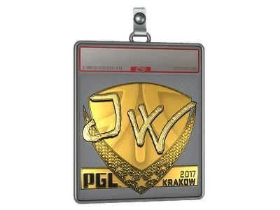 Sticker Slab | JW (Gold) | Krakow 2017