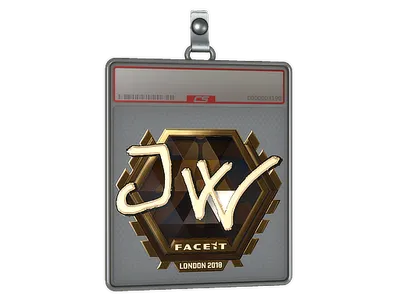 Sticker Slab | JW (Gold) | London 2018