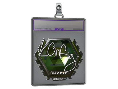 Sticker Slab | k0nfig (Foil) | London 2018