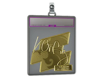 Sticker Slab | k0nfig (Gold) | Atlanta 2017