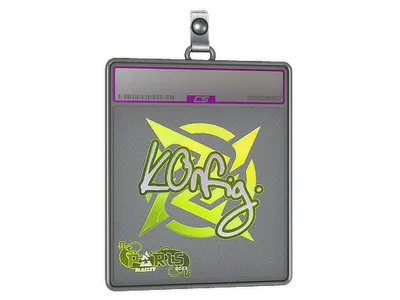 Sticker Slab | k0nfig (Holo) | Paris 2023