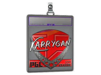 Sticker Slab | karrigan (Foil) | Krakow 2017