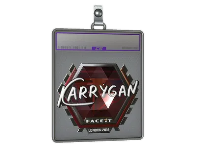 Sticker Slab | karrigan (Foil) | London 2018