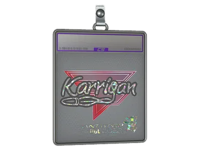Sticker Slab | karrigan (Glitter) | Antwerp 2022