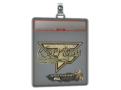 Sticker Slab | karrigan (Gold) | Antwerp 2022