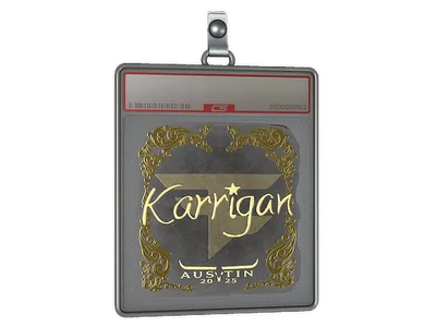 Sticker Slab | karrigan (Gold) | Austin 2025