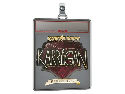 Sticker Slab | karrigan (Gold) | Berlin 2019