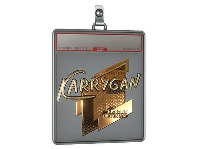 Sticker Slab | karrigan (Gold) | Boston 2018