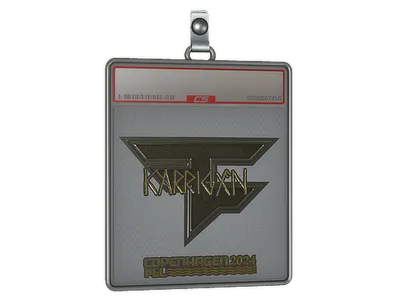 Sticker Slab | karrigan (Gold) | Copenhagen 2024