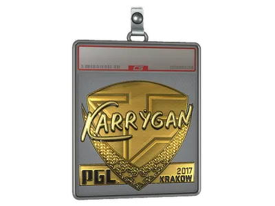 Sticker Slab | karrigan (Gold) | Krakow 2017