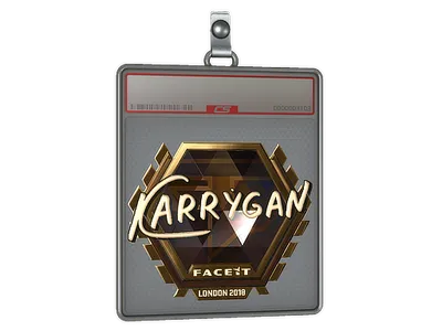 Sticker Slab | karrigan (Gold) | London 2018