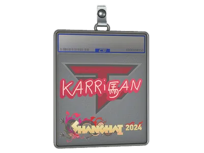 Sticker Slab | karrigan | Shanghai 2024