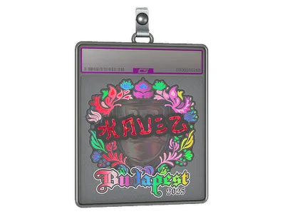 Sticker Slab | kauez (Holo) | Budapest 2025