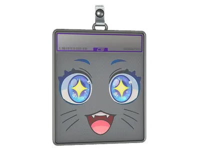 Sticker Slab | Kawaii Eyes (Glitter)
