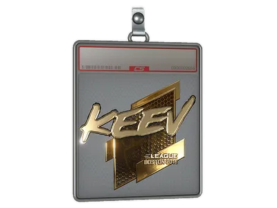 Sticker Slab | keev (Gold) | Boston 2018